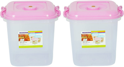 AMAZE ACTIONWARE Plastic Grocery Container  - 10 L(Pack of 2, Pink)