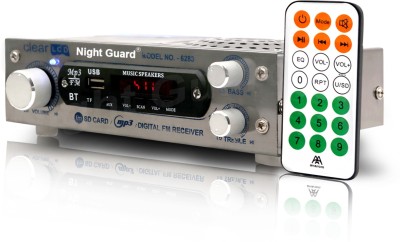 Night Guard NG Stockist AC/DC FM Radio Multimedia Speaker with Bluetooth, USB, SD Card, Aux FM Radio(Silver)