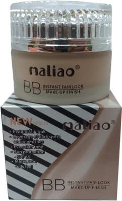 maliao BB Instant Fair Look Make up Finish Foundation White Lvory Foundation(White Ivory, 50 ml)