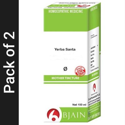 Bjain Yerba Santa Q Mother Tincture(2 x 100 ml)