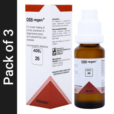 ADEL 26 Oss-Regen Drops(3 x 20 ml)