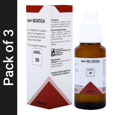 ADEL 39 Apo-Sciatica Drops(3 x 20 ml)