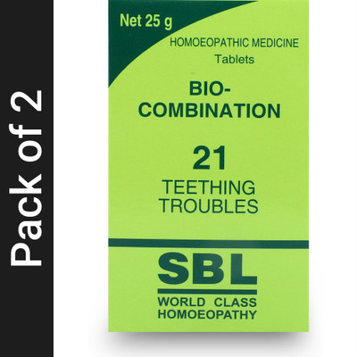 SBL Bio-Combination 21 Tablets(2 x 25 g)