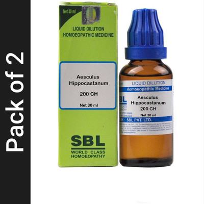 SBL Aesculus Hippocastanum 200 CH Dilution(2 x 30 ml)