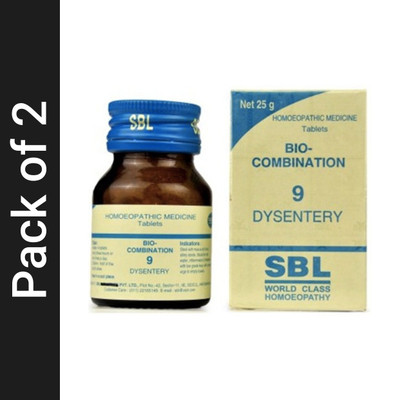 SBL Bio-Combination 9 Tablets(2 x 25 g)
