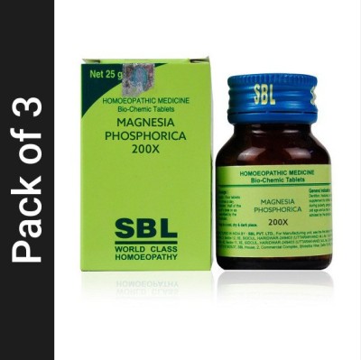 SBL Magnesia Phosphorica 200X Tablets(3 x 25 g)