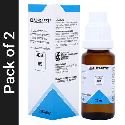 ADEL 69 Clauparest Drops(2 x 20 ml)