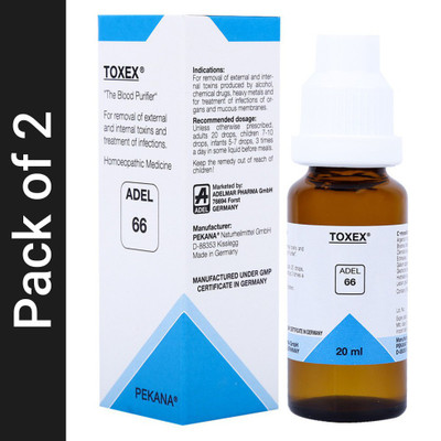 ADEL 66 Toxex Drops(2 x 20 ml)