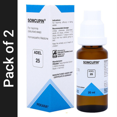 ADEL 25 Somcupin Drops(2 x 20 ml)