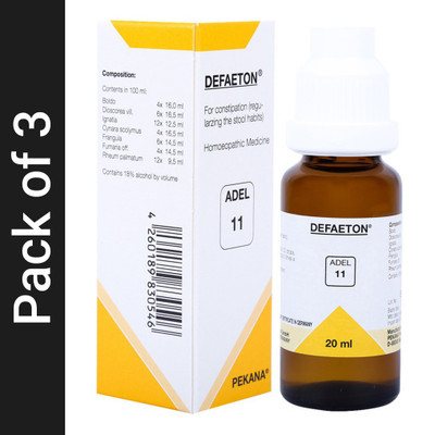 ADEL 11 Defaeton Drops(3 x 20 ml)