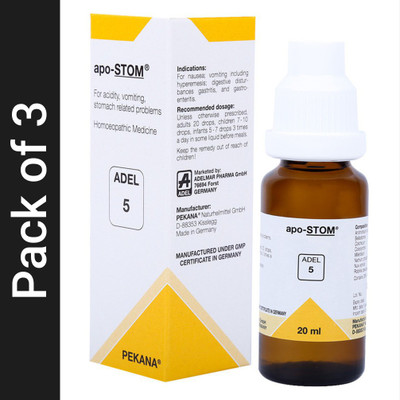 ADEL 5 Apo-Stom Drops(3 x 20 ml)