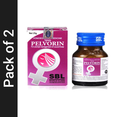 SBL Pelvorin Tablets(2 x 25 g)