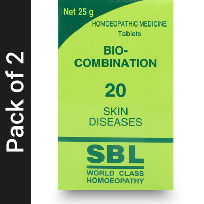 SBL Bio-Combination 20 Tablets(2 x 25 g)
