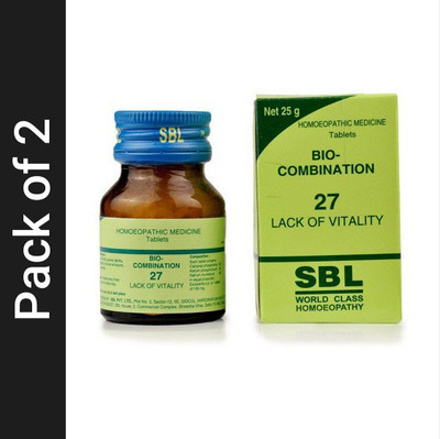 SBL Bio-Combination 27 Tablets(2 x 25 g)