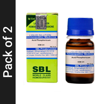 SBL Acid Phosphoricum 50M CH Dilution(2 x 10 ml)