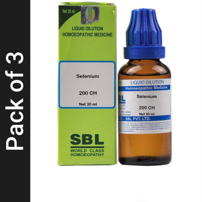 SBL Selenium 200 CH Dilution(3 x 30 ml)