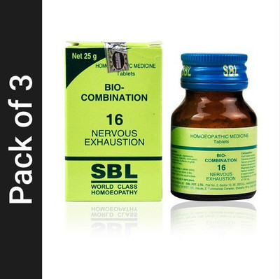 SBL Bio-Combination 16 Tablets(3 x 25 g)
