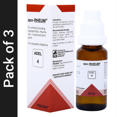 ADEL 4 Apo-Rheum Drops(3 x 20 ml)