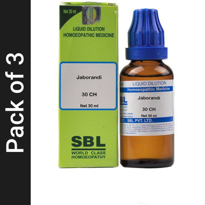 SBL Jaborandi 30 CH Dilution(3 x 30 ml)