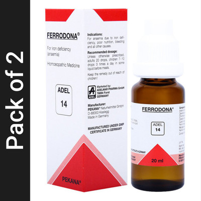 ADEL 14 Ferrodona Drops(2 x 20 ml)