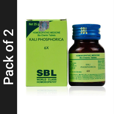 SBL Kali Phosphoricum 6X Tablets(2 x 25 g)