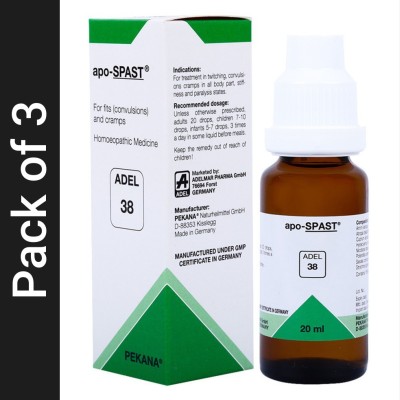 ADEL 38 Apo-Spast Drops(3 x 20 ml)