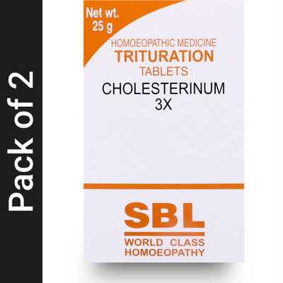 SBL Cholesterinum 3X Tablets(2 x 25 g)