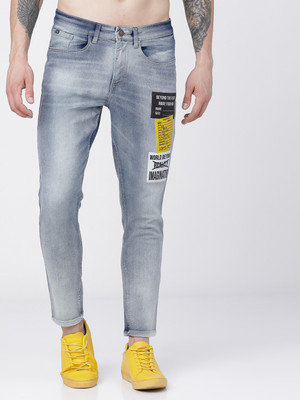 HIGHLANDER Tapered Fit Men Light Blue Jeans