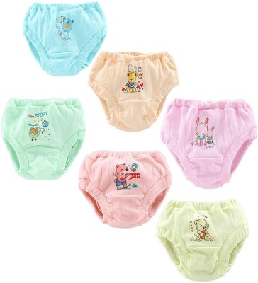 TUMMY TIME Brief For Baby Boys(Multicolor Pack of 6)