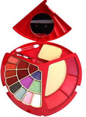 ads Makeup Kit Contains Eyeshadhow, Compact Powder, Blusher And Lip Color.