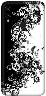 aadia REDMI NOTE 7 Mobile Skin(Black, White)