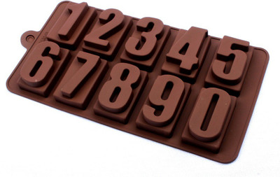 GLAMAXY Silicone Chocolate Mould 10(Pack of 1)