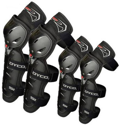 meenu arts Knee Guard, Elbow Guard Free Black(Pack of 4)
