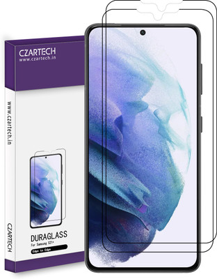 CZARTECH Edge To Edge Tempered Glass for Samsung Galaxy S21 Plus(Pack of 2)