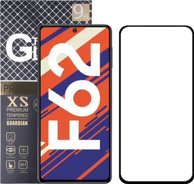 ambera Edge To Edge Tempered Glass for Samsung Galaxy F62, Poco X3, Redmi Note 9 Pro, Redmi Note 9 Pro Max(Pack of 1)