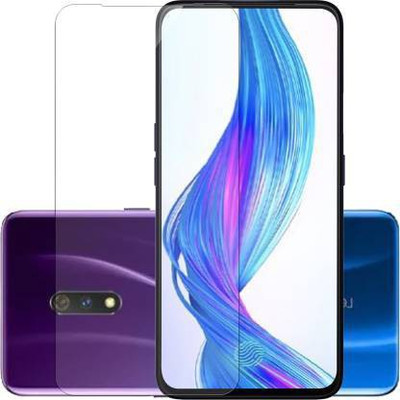 NKL Edge To Edge Tempered Glass for Realme X(Pack of 2)