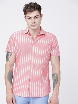 HIGHLANDER Men Striped Casual Multicolor Shirt