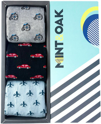 Mint and Oak Men Calf Length(Pack of 3)