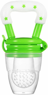 MAITRI ENTERPRISE BPA Free Silicone Nple Fresh Food Fruit Feeder Baby Feeding Medium Flow Nie Teether(Multicolor)