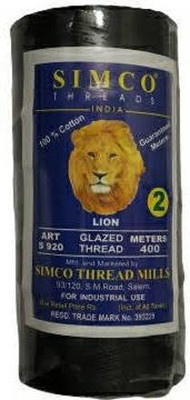 Simco Black Thread(400 m Pack of1)