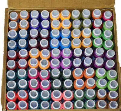 gofii Multicolor Thread(150 m Pack of100)