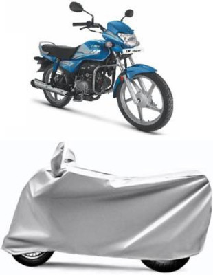 eero Waterproof Two Wheeler Cover for Universal For Bike(Silver)
