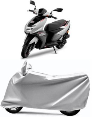 eero Waterproof Two Wheeler Cover for Universal For Bike(Silver)