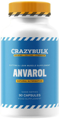 CrazyBulk ANVAROL (ANAVAR) Natural Alternative for Cutting & Lean Muscle Supplement(90 Tablets)