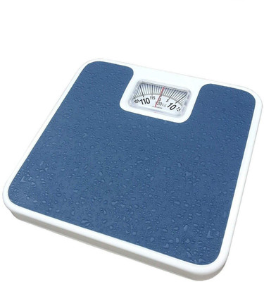 Ajlesh Analog Weight Machine Human Capacity 120Kg Manual Mechanical Full Metal Body Weighing Scale Weighing Scale(Blue)