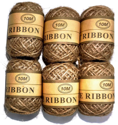KHUSHA CREATIONS Brown Thread(10 m Pack of6)