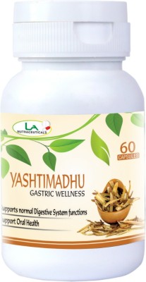 la nutraceuticals Nutra's Yashimadhu (Gastric Wellness) 60 Pure veg Capsules