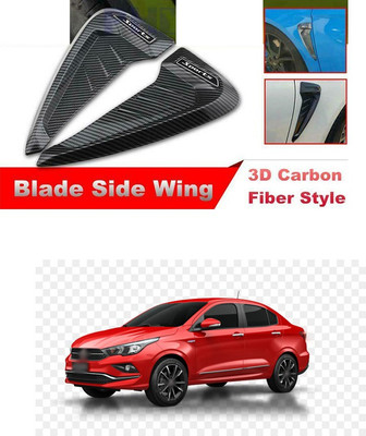 PRTEK Stainless Steel, Plastic Car Door Guard(Black, Silver, Pack of 2, Universal For Car, Universal For Car)