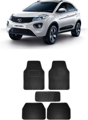 JVG Fabric Standard Mat For  Tata Nexon(Black)