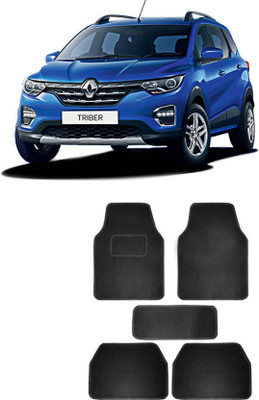 JVG Fabric Standard Mat For  Renault Triber(Black)